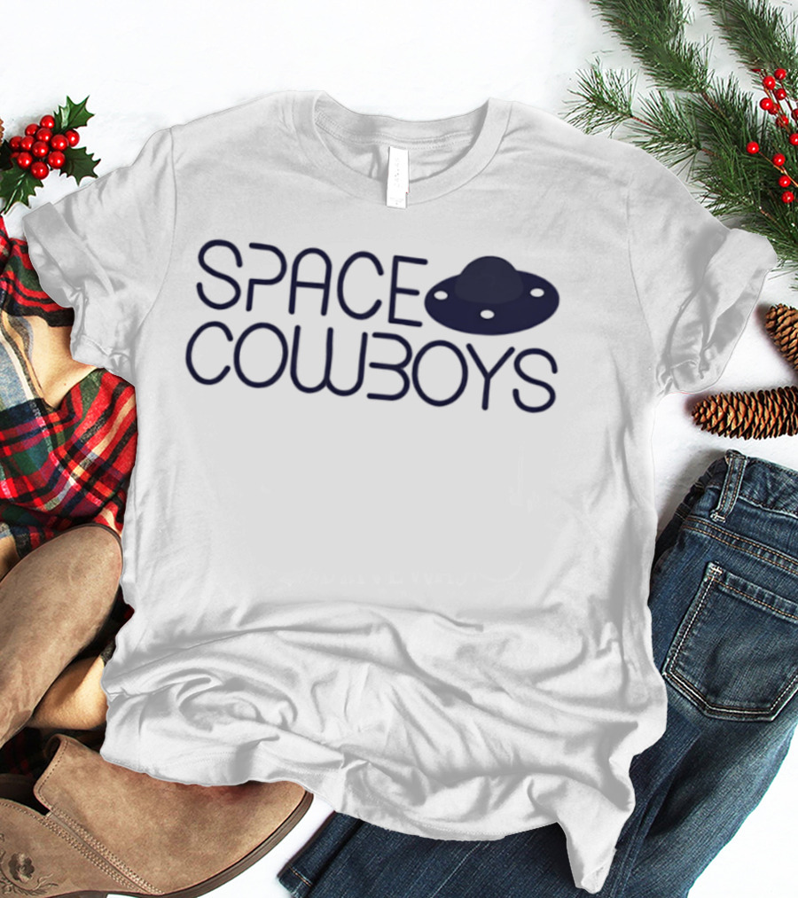 Space Cowboys UFO Sci Fi Cowboy Fusion T-Shirt