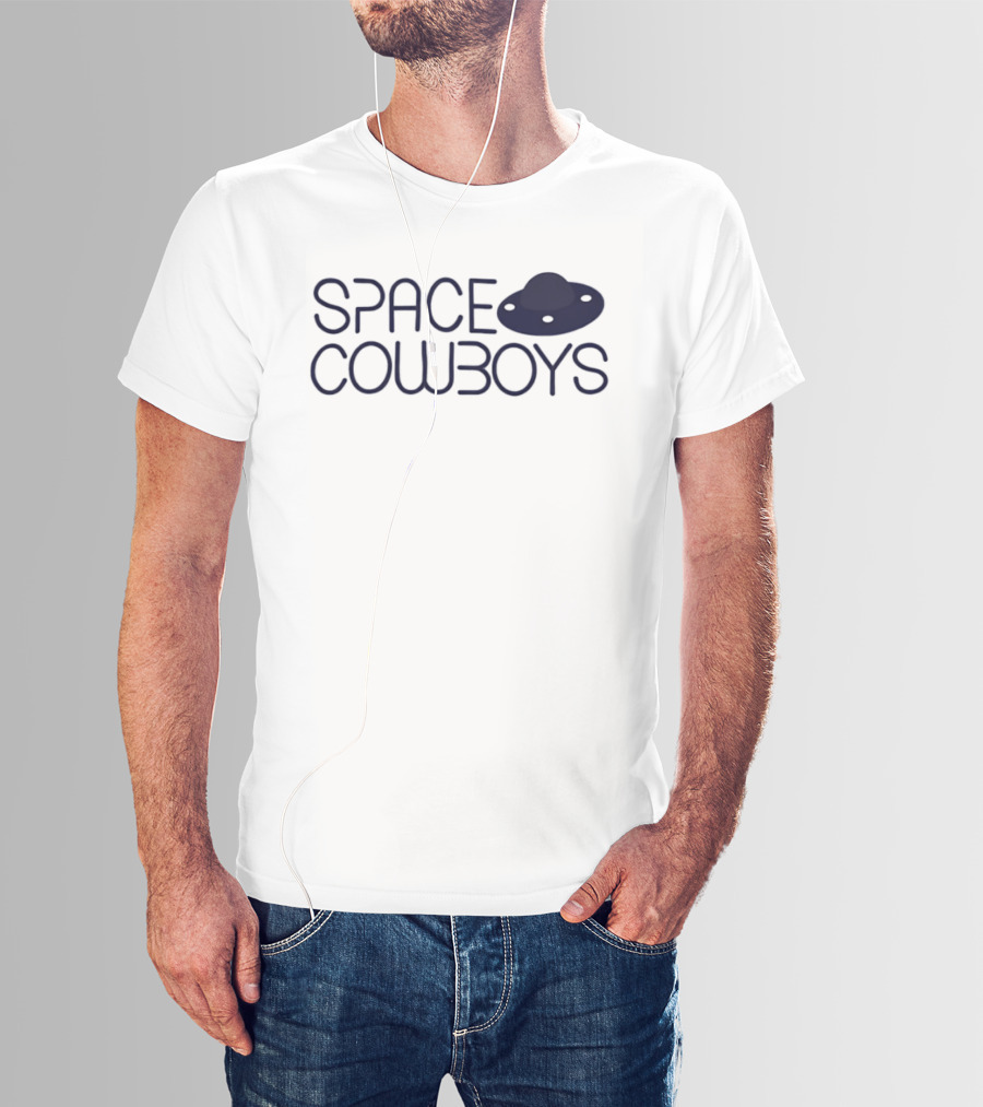 Space Cowboys UFO Sci Fi Cowboy Fusion T-Shirt