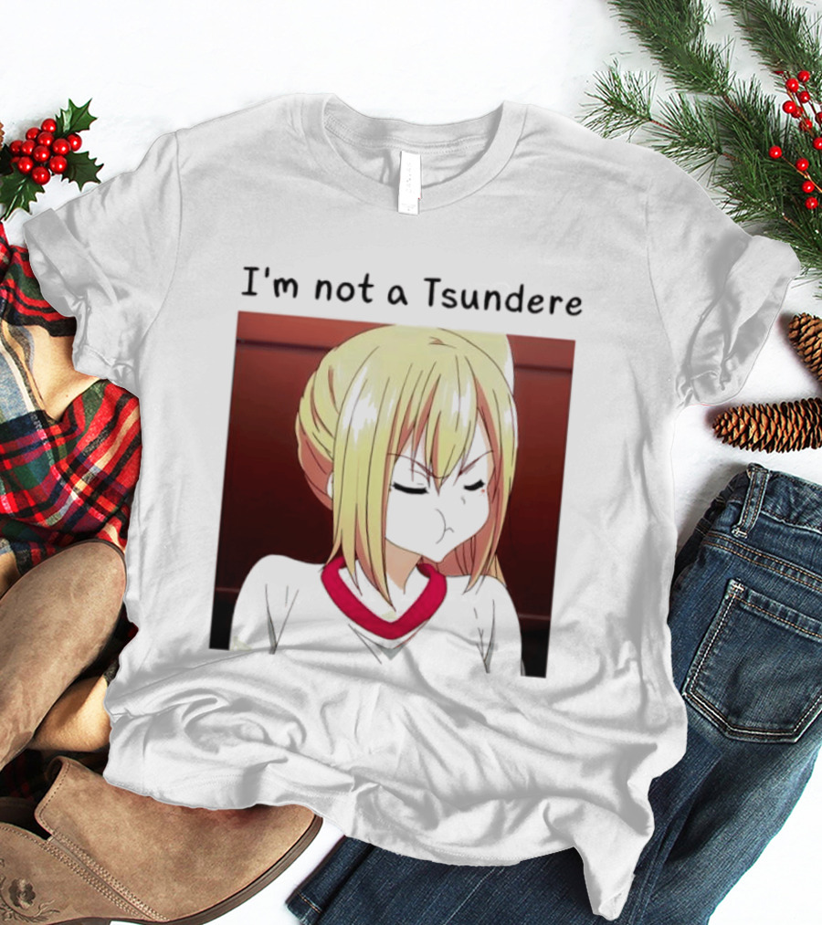 I'm Not A Tsundere Mai Kawakami Anime Character Expression T-Shirt