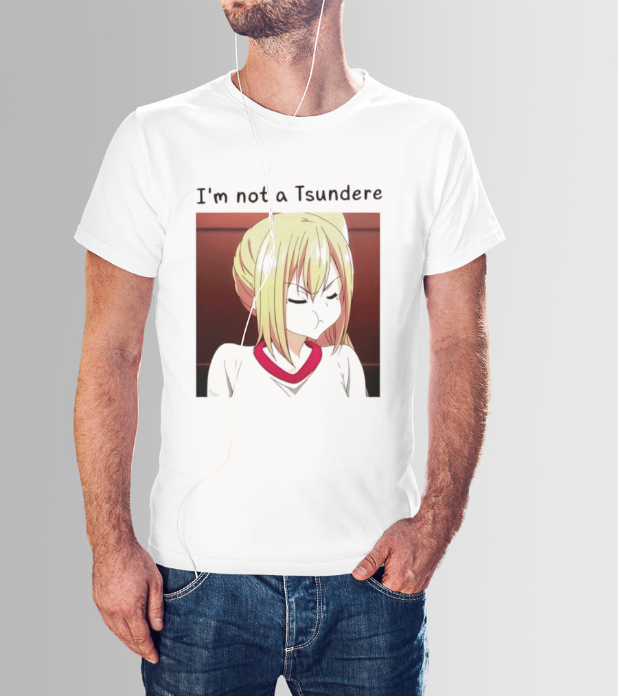 I'm Not A Tsundere Mai Kawakami Anime Character Expression T-Shirt