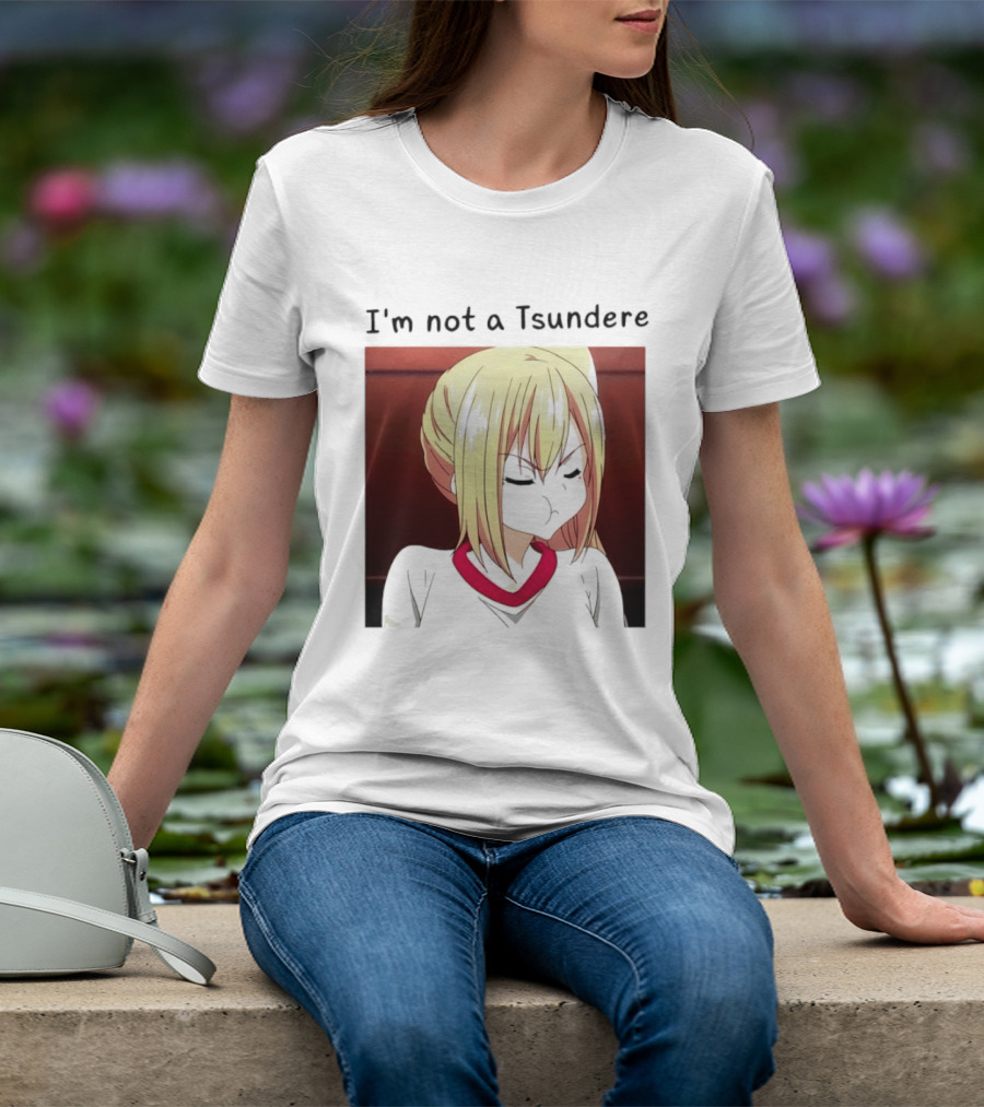 I'm Not A Tsundere Mai Kawakami Anime Character Expression T-Shirt
