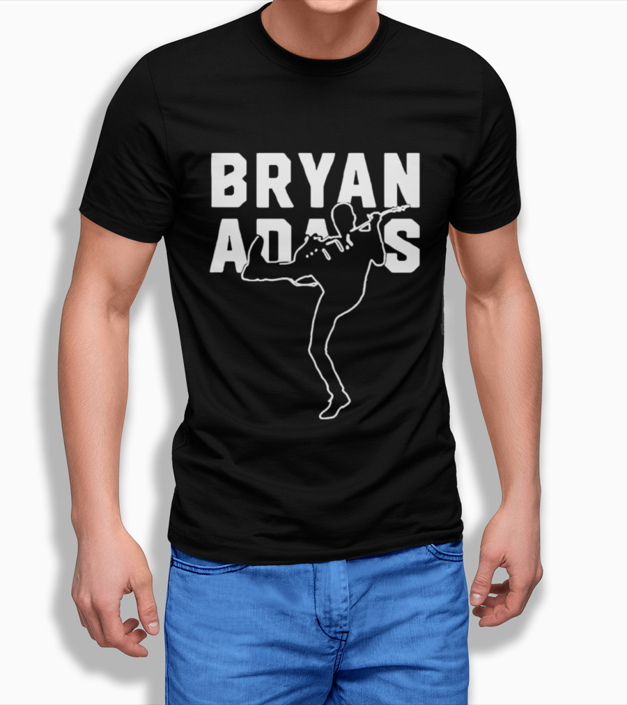 Bryan Adams Guitarist Rock Music T-Shirt