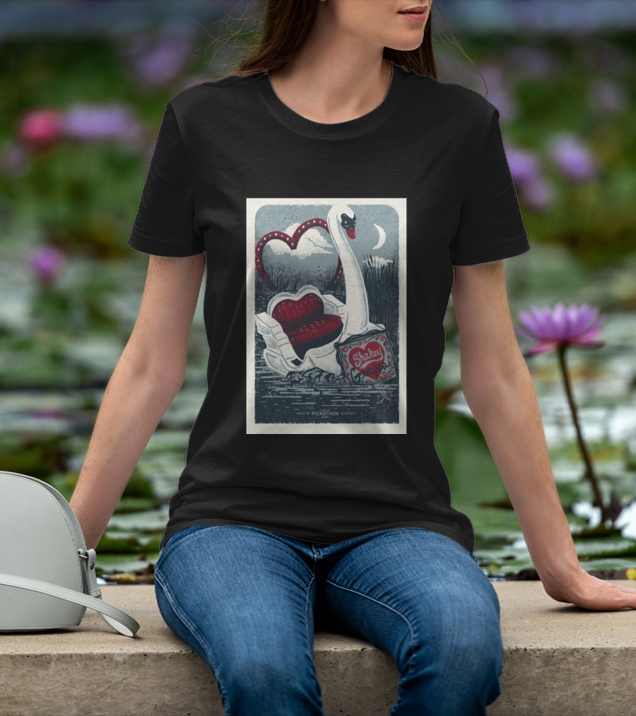 Shakey Graves Pickathon Swan Boat July 31 August 1 Concert T-Shirt