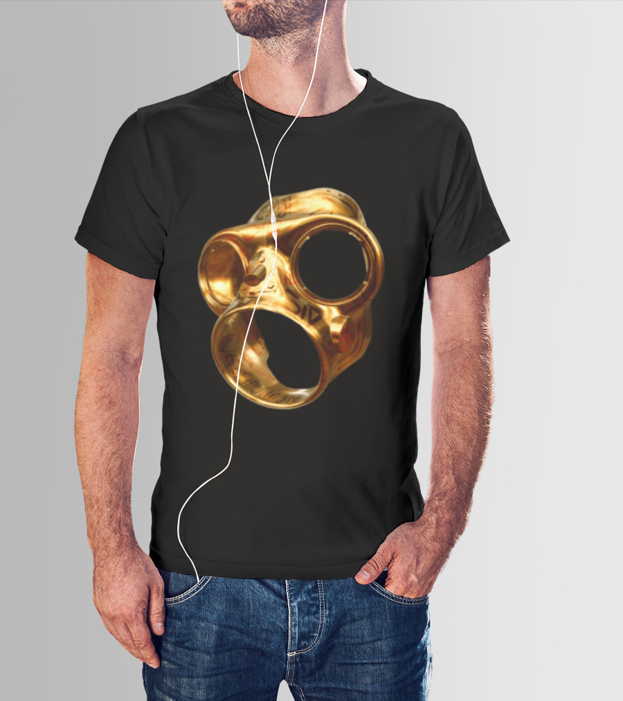 Sid The 3Rd Shop Store Gold Mask Ring T-Shirt