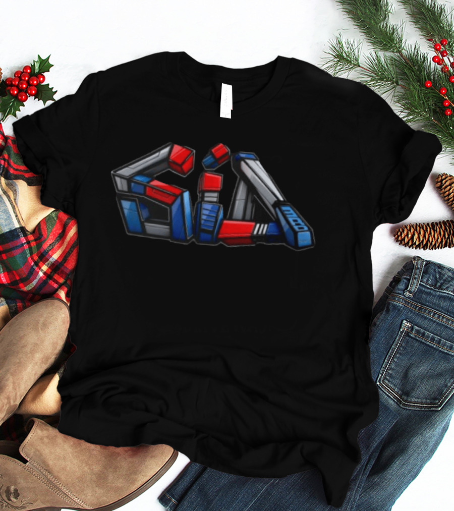 Sid The 3Rd Shop Store Transformer Sid Robot Letters T-Shirt