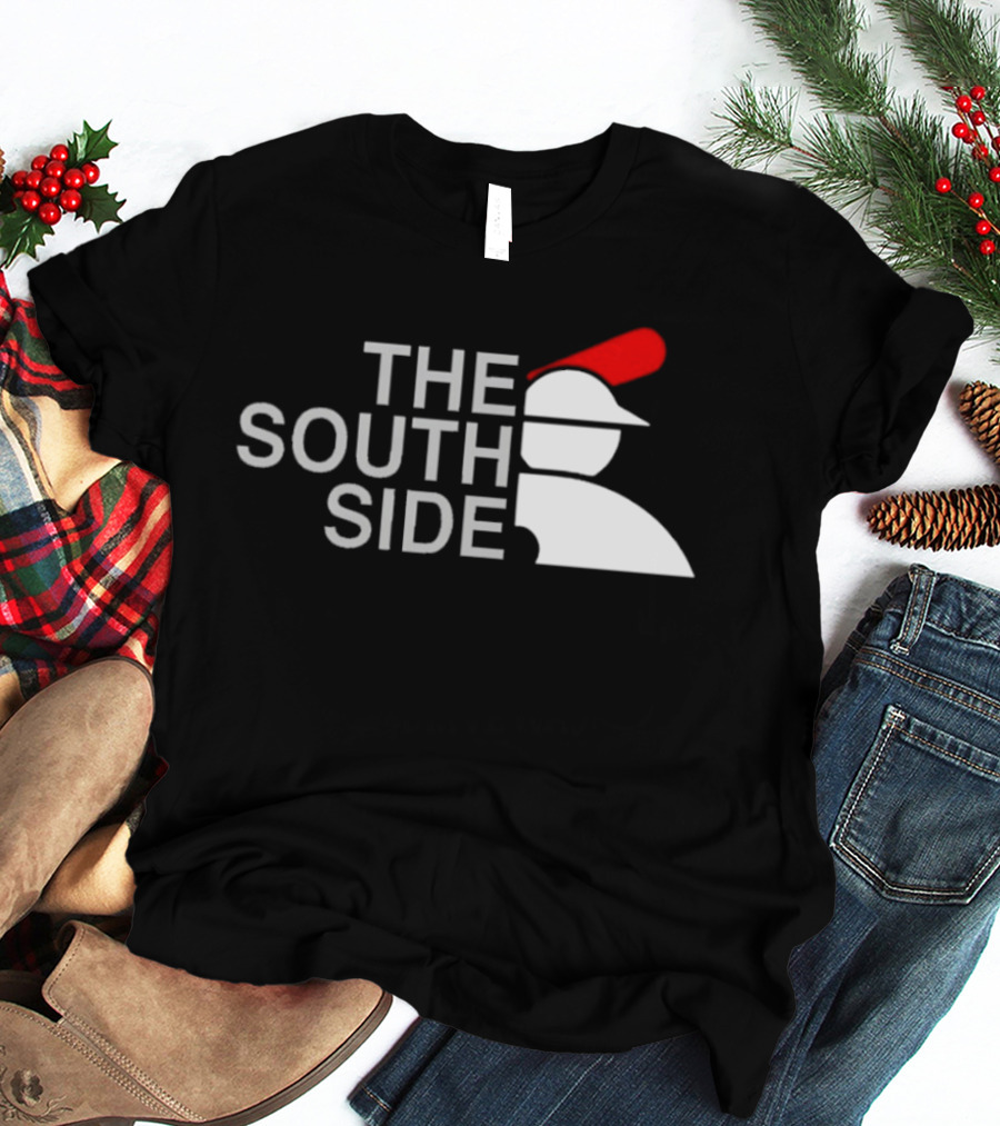 The South Side Baseball Icon With Red Cap T-Shirt