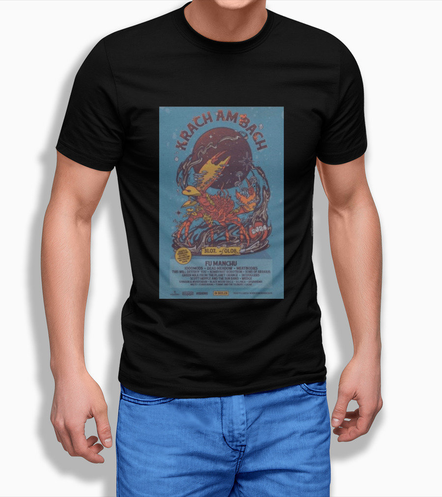 Krachambach Festival 2026 Fu Manchu Lineup And Dates T-Shirt