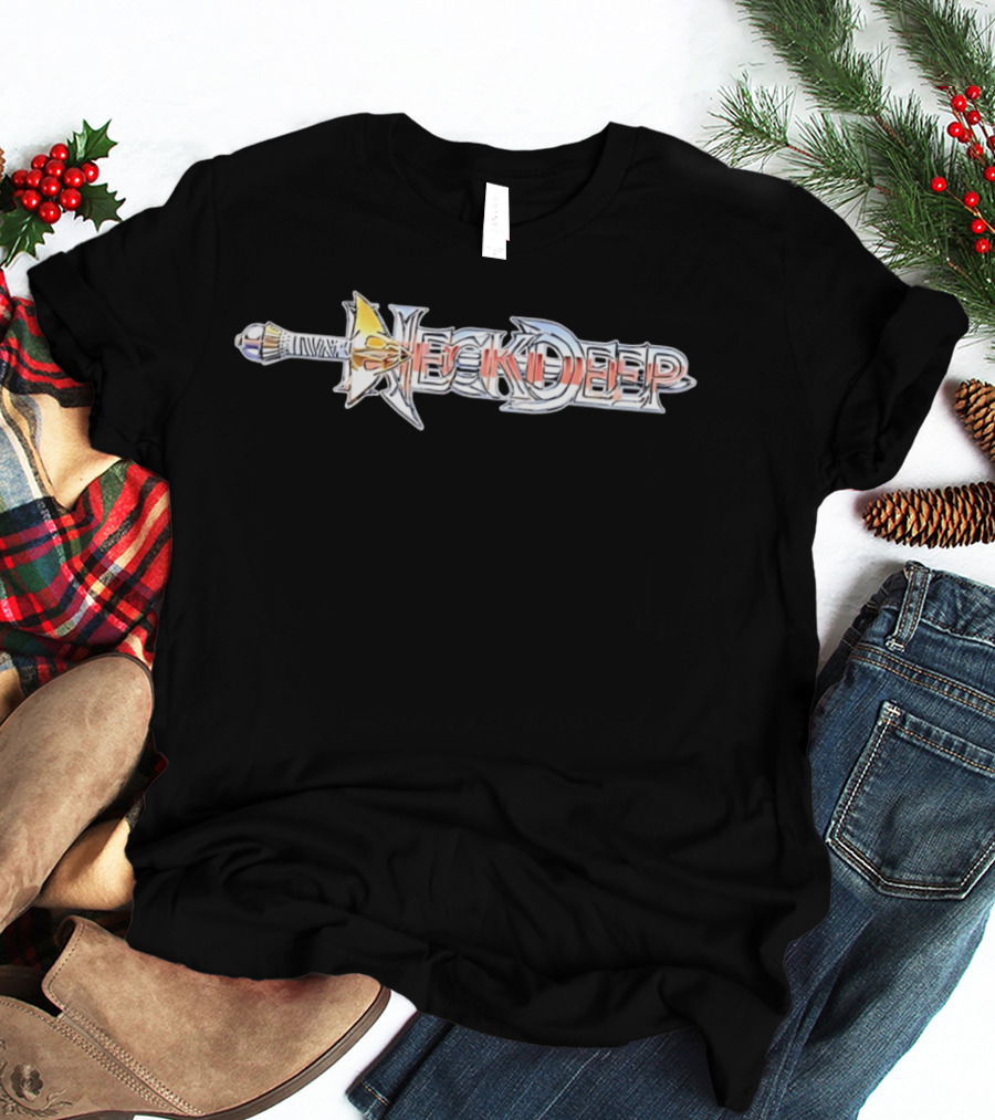 Neck Deep Sword Pop Punk Alternative Rock T-Shirt