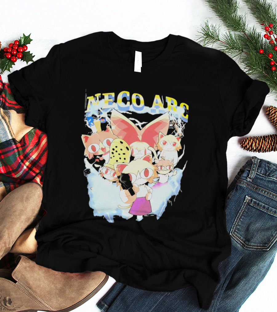 Neco Arc Tsukihime Type Moon Anime Character Collection T-Shirt