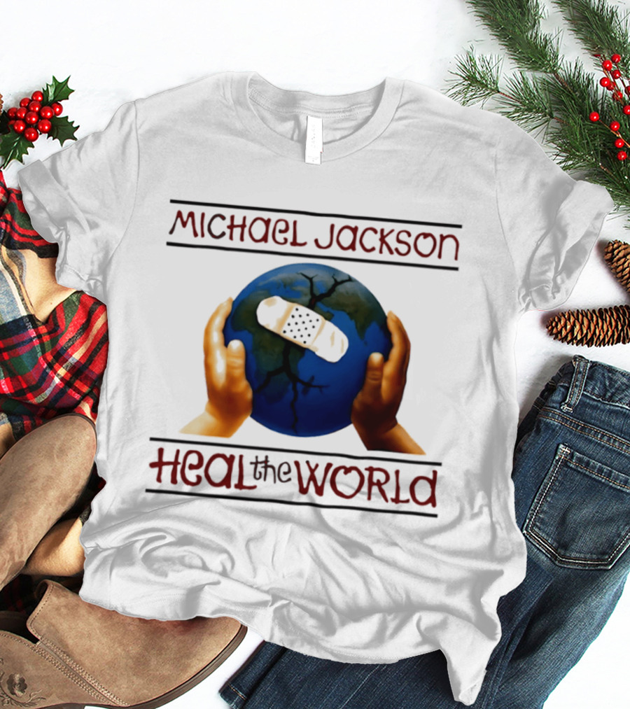 Michael Jackson Heal The World King Of Pop T-Shirt