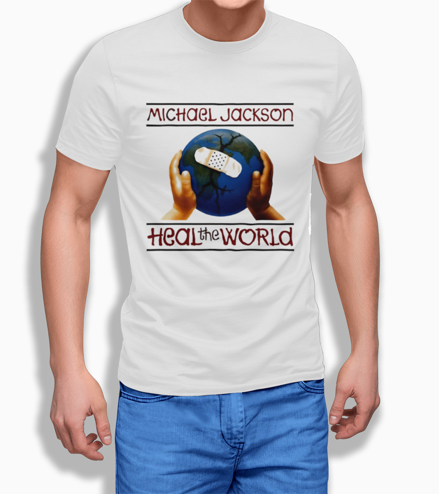 Michael Jackson Heal The World King Of Pop T-Shirt