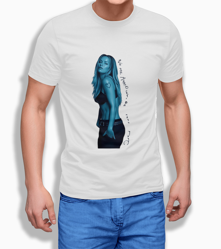 Karol G No Me Arrepiento De Ser De Tanto Blue T-Shirt