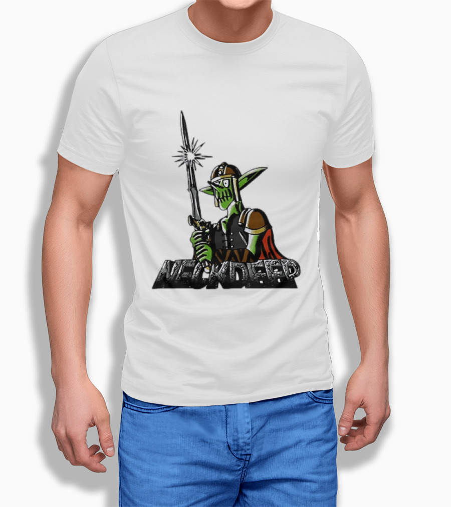 Neck Deep Goblin Warrior Pop Punk Band Fantasy Sword T-Shirt