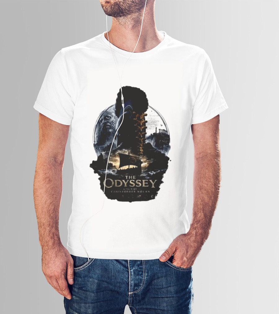 The Odyssey Film By Christopher Nolan Featuring Odysseus Mythical Hero T-Shirt
