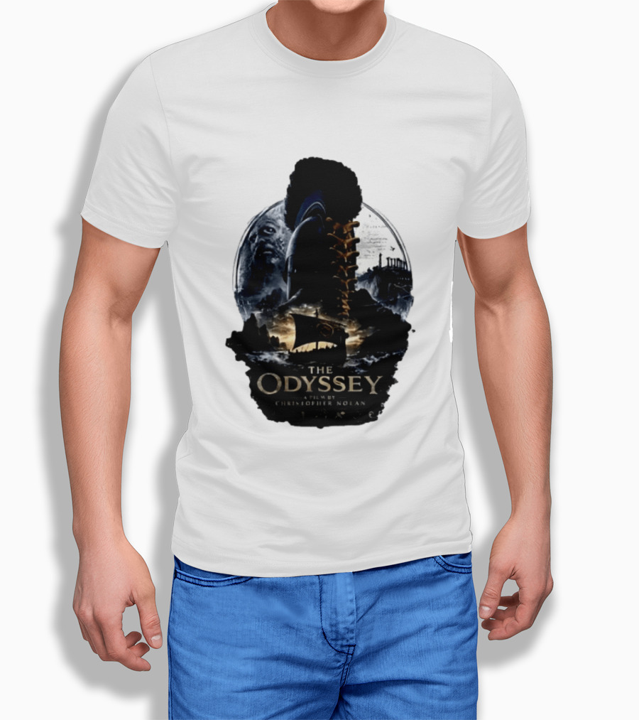 The Odyssey Film By Christopher Nolan Featuring Odysseus Mythical Hero T-Shirt