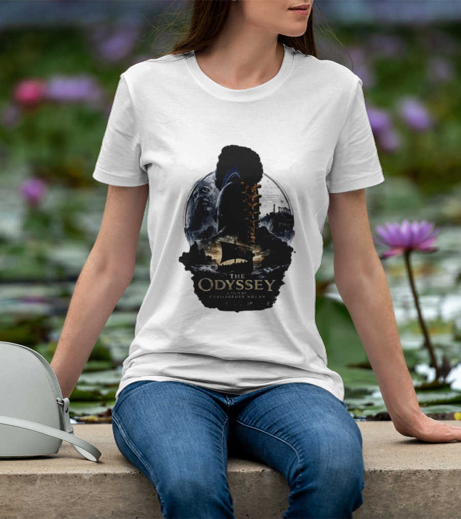 The Odyssey Film By Christopher Nolan Featuring Odysseus Mythical Hero T-Shirt