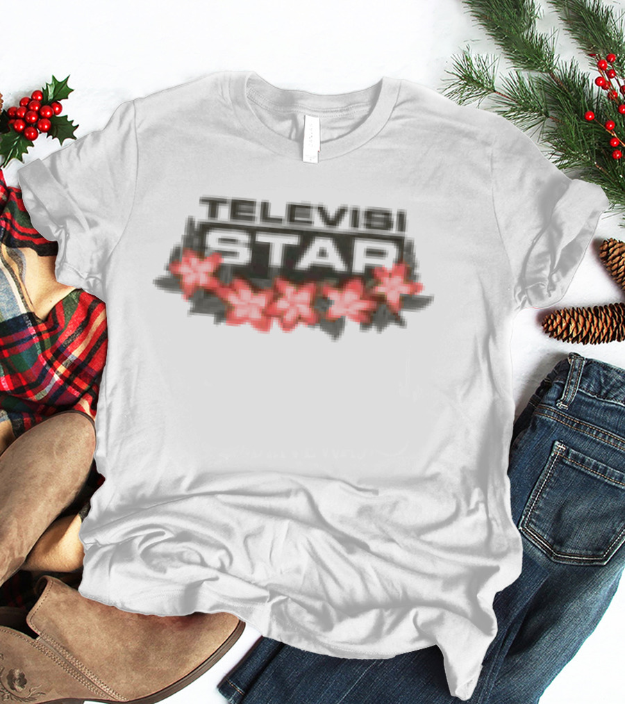 Televisi Star Island Bloom White Catalog Store T-Shirt