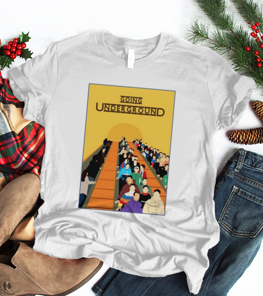 The Jam Going Underground Mod Culture Casuals Terrace Youth Football T-Shirt