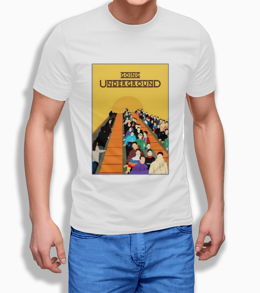 The Jam Going Underground Mod Culture Casuals Terrace Youth Football T-Shirt