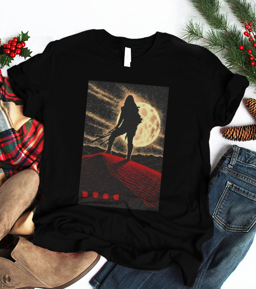 Paul Atreides Dune Arrakis Desert Moon Scene T-Shirt