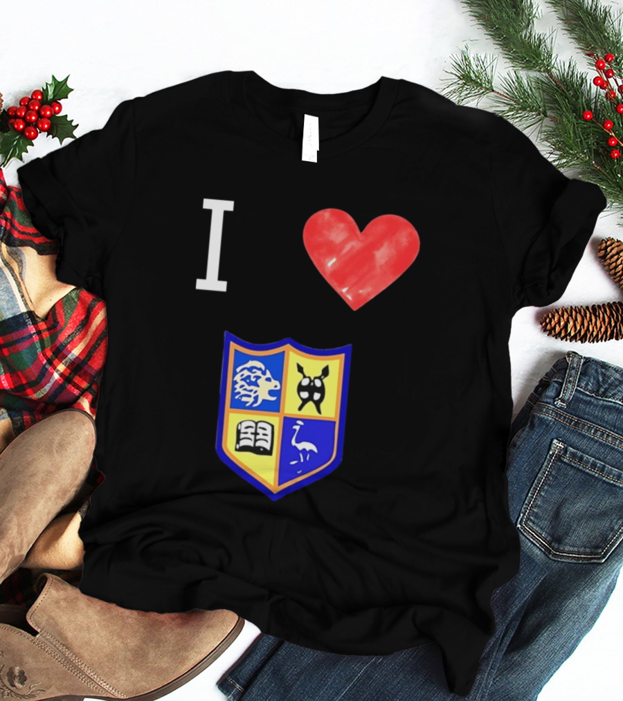 I Love University Of Zimbabwe UZ Harare Lion Emblem Crest T-Shirt