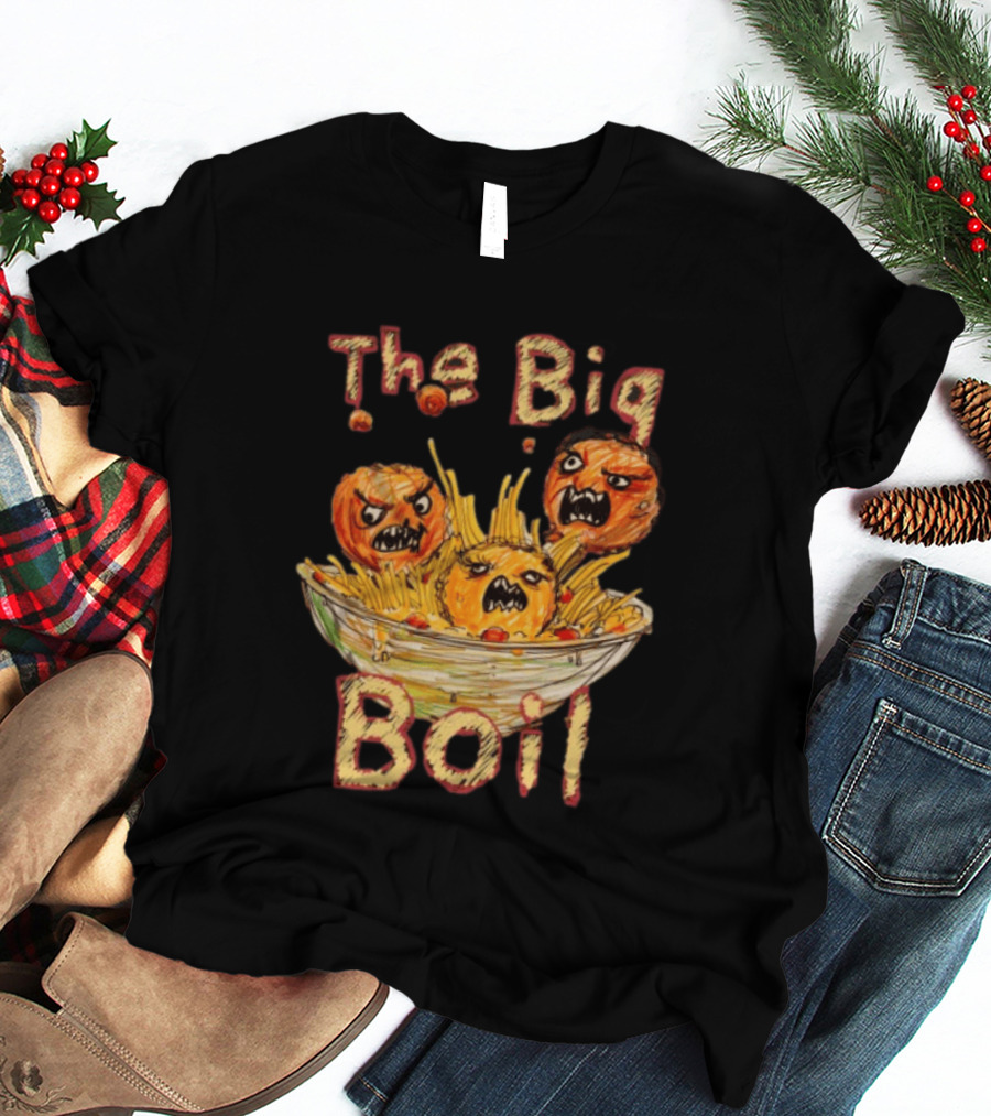 Kt8 Store Spag Heddy The Big Boil Scribble Black T-Shirt