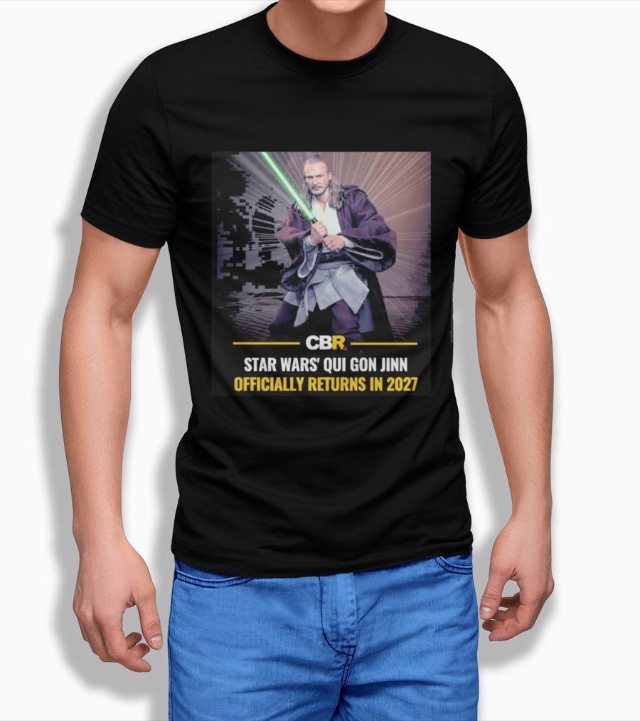 CBR Star Wars Qui Gon Jinn Officially Returns In 2027 T-Shirt