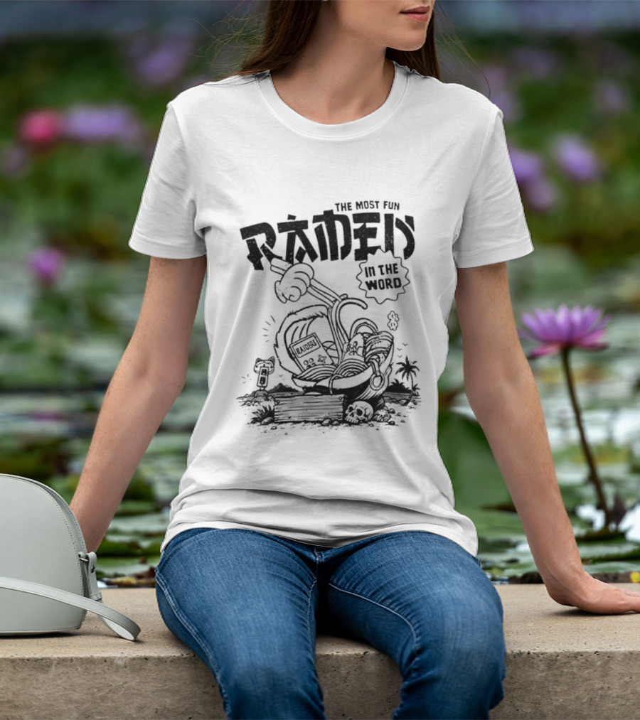 Las Vegas Raiders The Most Fun Ramen In The World T-Shirt