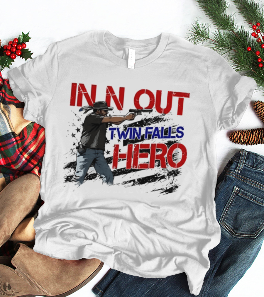 IN N OUT Twin Falls Hero Jordan Salinas T-Shirt