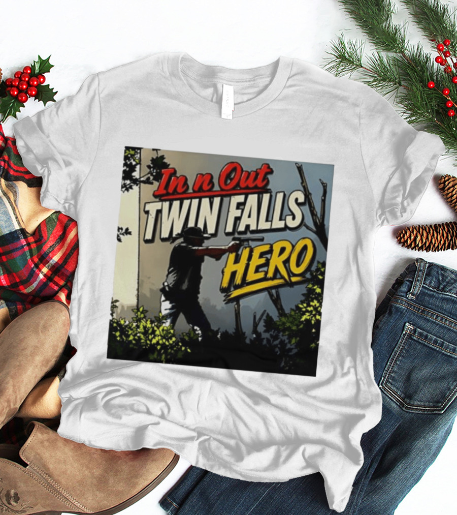 In N Out Twin Falls Hero Jordan Salinas 2026 T-Shirt