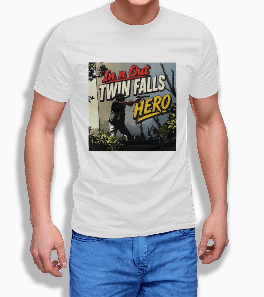 In N Out Twin Falls Hero Jordan Salinas 2026 T-Shirt