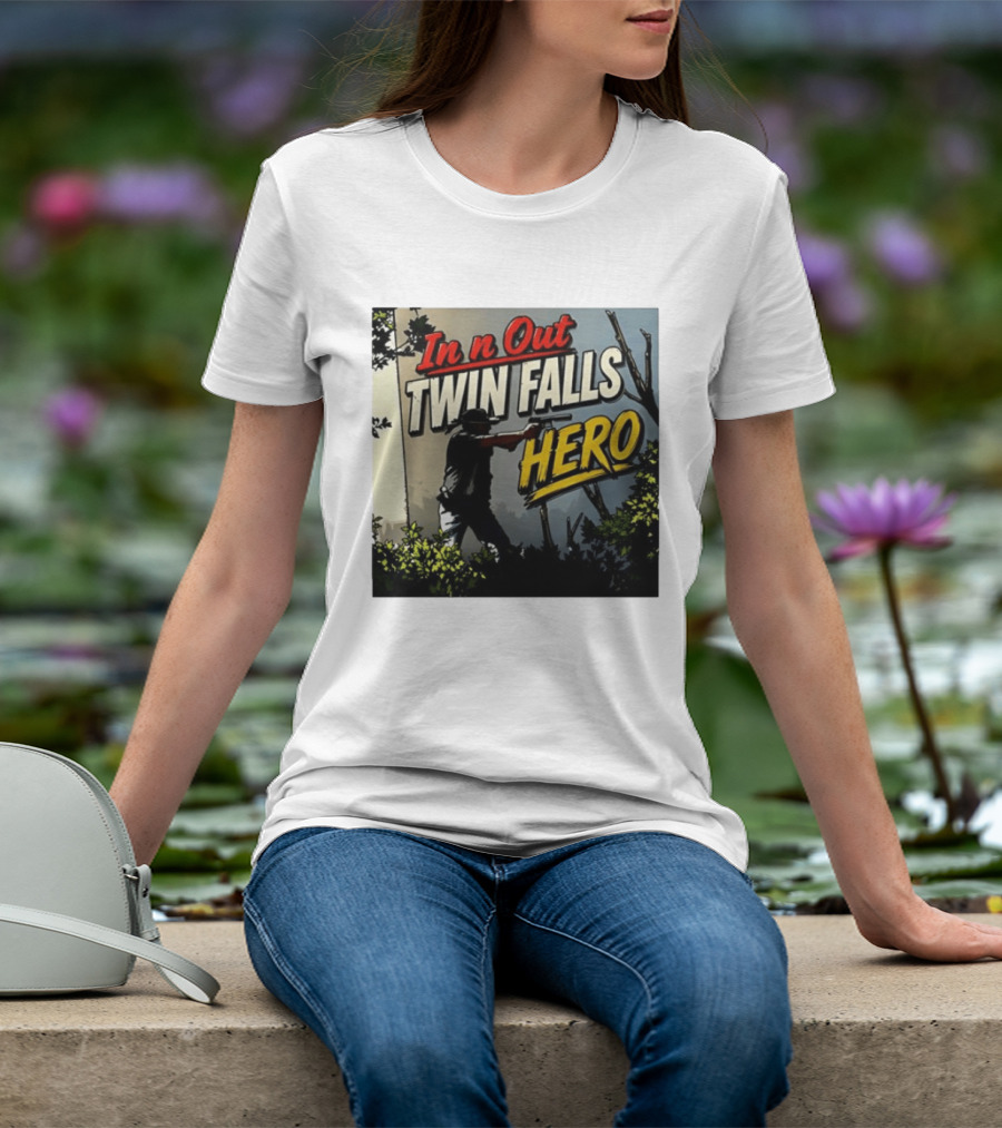 In N Out Twin Falls Hero Jordan Salinas 2026 T-Shirt