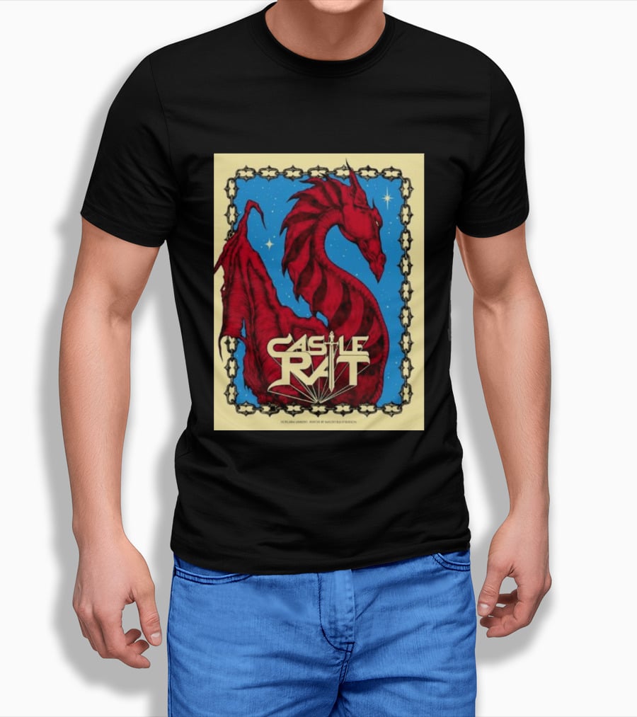 Castle Rat Sword Dragon LuckyFes'26 Babymetal Quick Dry 15 T-Shirt