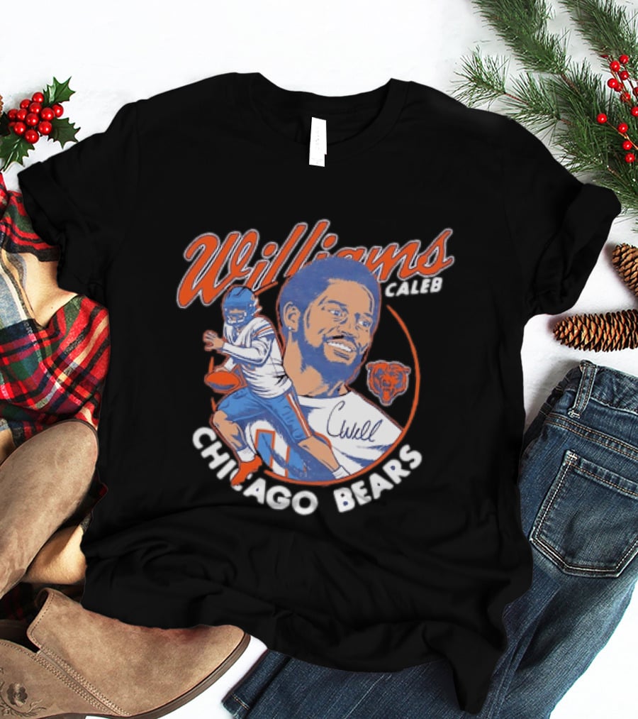 Williams Caleb Chicago Bears Football Player Bears T-Shirt