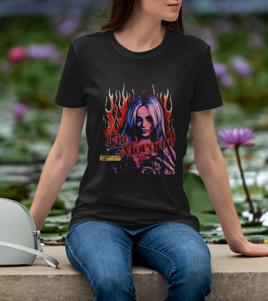 Liv Morgan WWE SummerSlam Minnesota Flames Wrestling T-Shirt