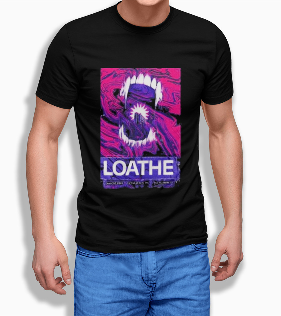 Loathe Band Live At The Fillmore Minneapolis MN August 1 2026 Concert T-Shirt