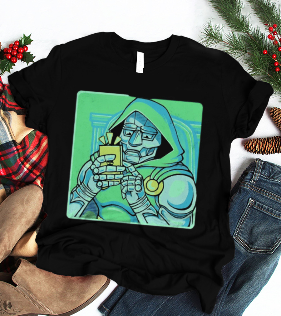 Doctor Doom Marvel Villain Doom Scroll Of Doom T-Shirt