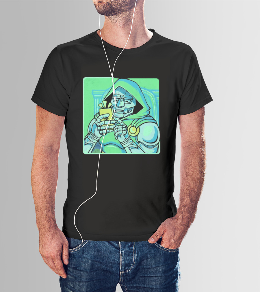 Doctor Doom Marvel Villain Doom Scroll Of Doom T-Shirt