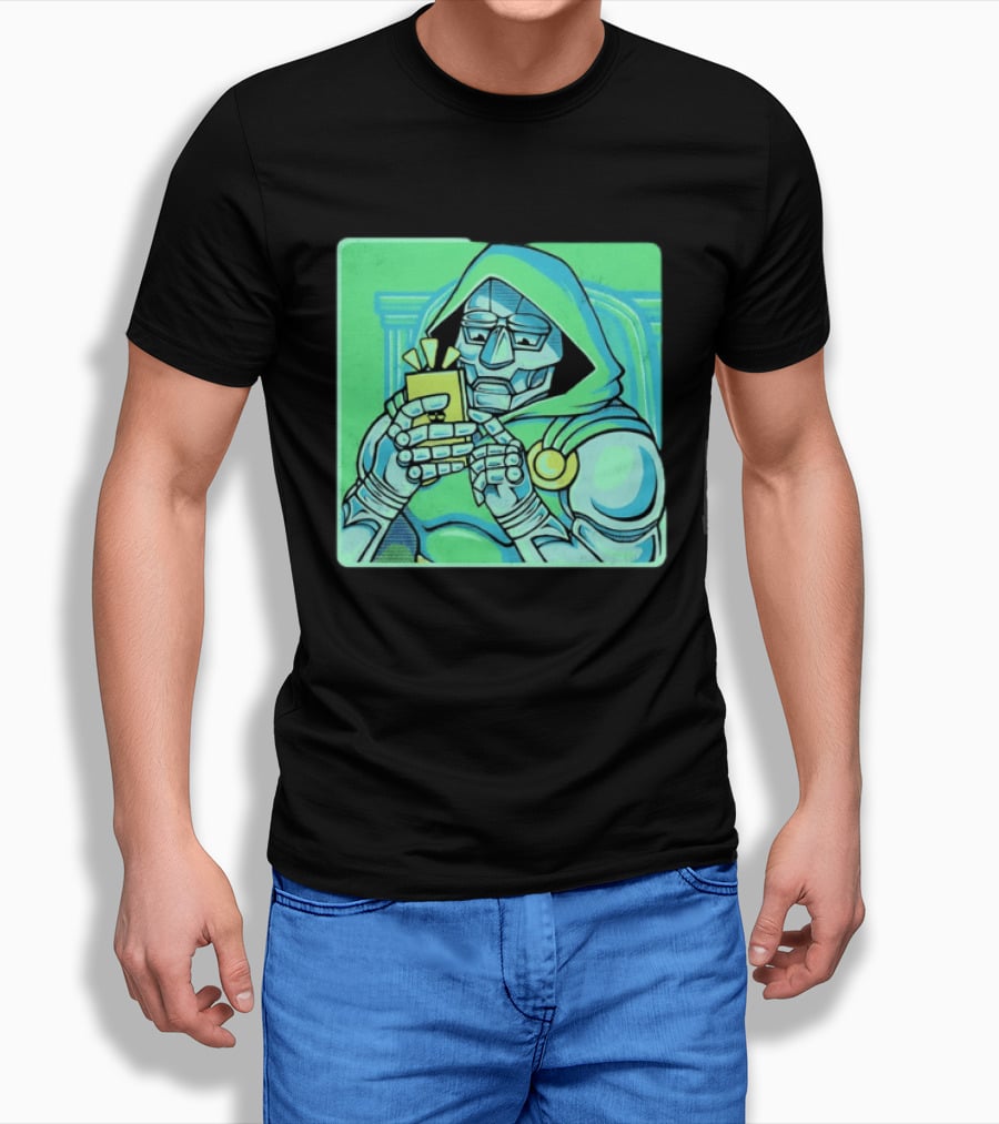 Doctor Doom Marvel Villain Doom Scroll Of Doom T-Shirt