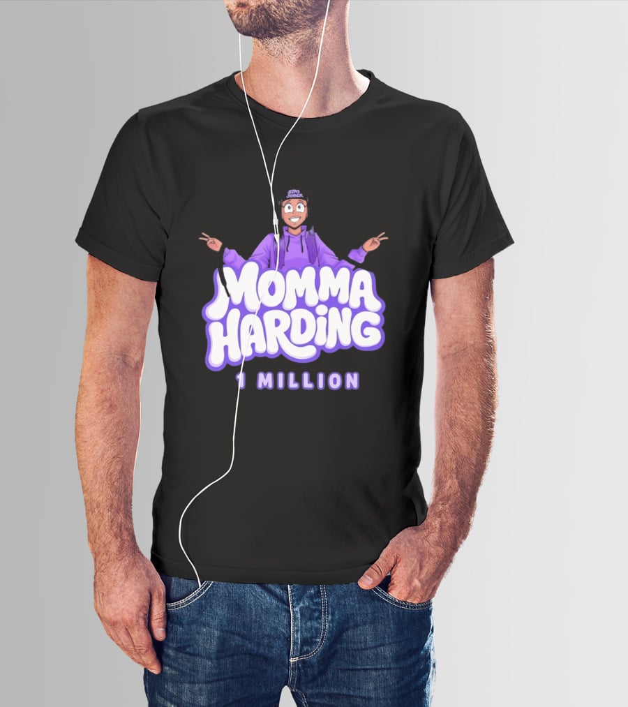 Momma Harding Stay Sober 1 Million Content Creator Celebration T-Shirt