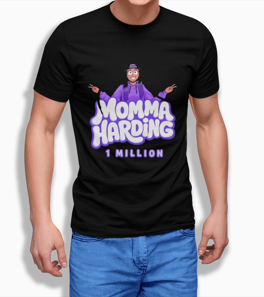 Momma Harding Stay Sober 1 Million Content Creator Celebration T-Shirt
