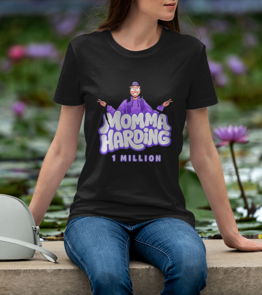 Momma Harding Stay Sober 1 Million Content Creator Celebration T-Shirt