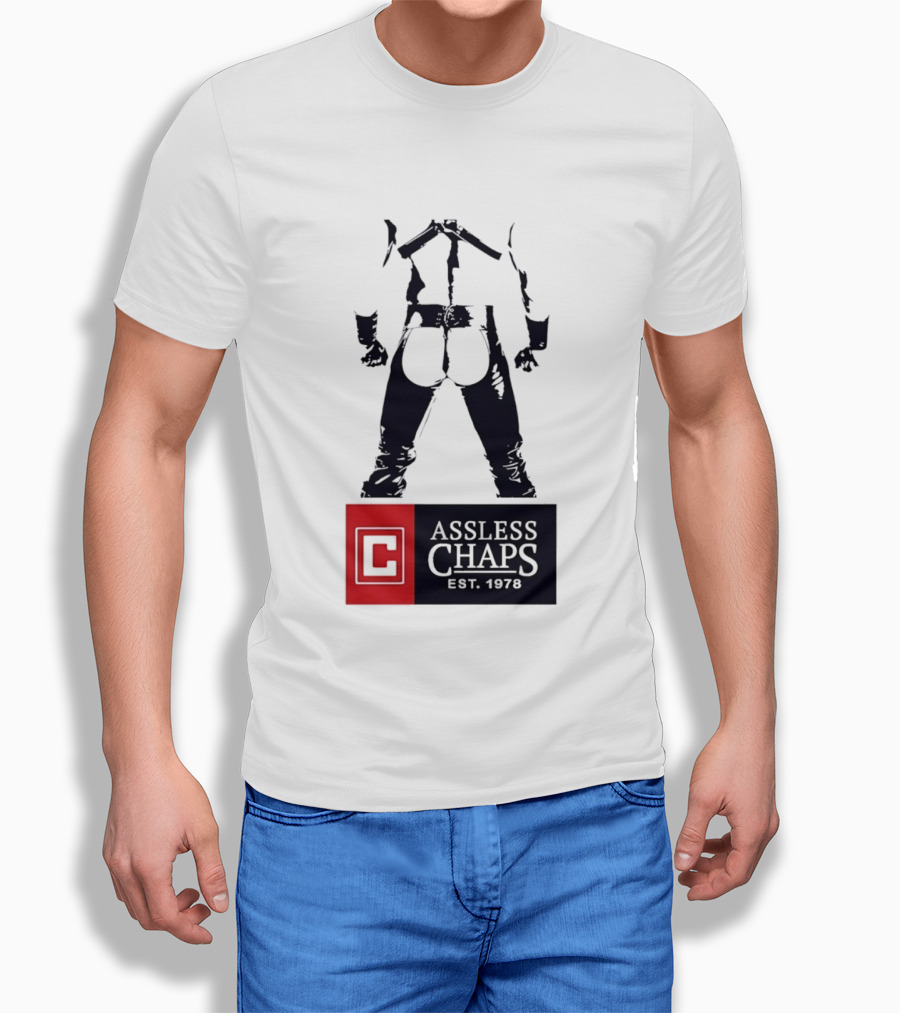 Assless Chaps Est 1978 Western Wear Biker Fashion T-Shirt
