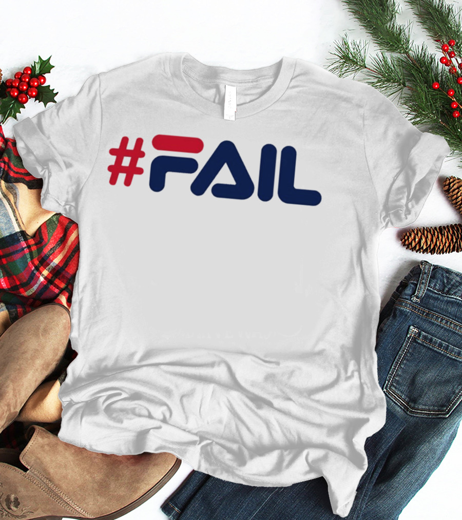 #FAIL Hashtag Bold Modern T-Shirt