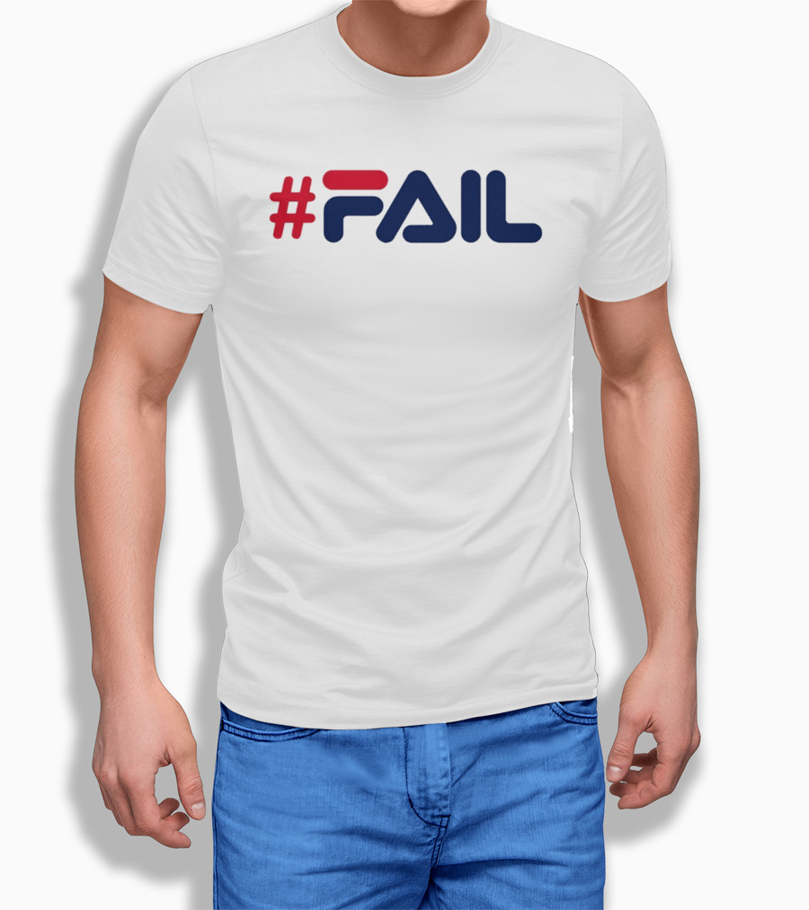 #FAIL Hashtag Bold Modern T-Shirt