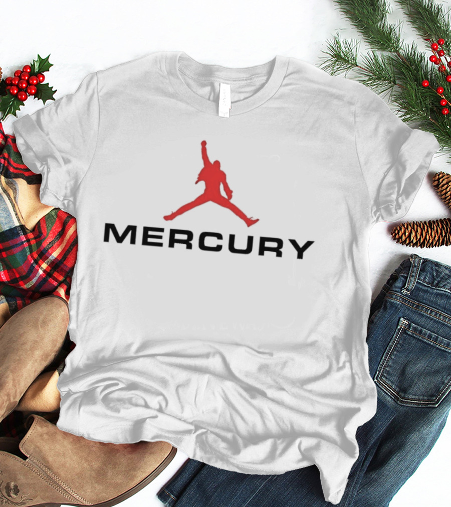 Freddie Mercury Jumpman Parody Queen Rock Music T-Shirt
