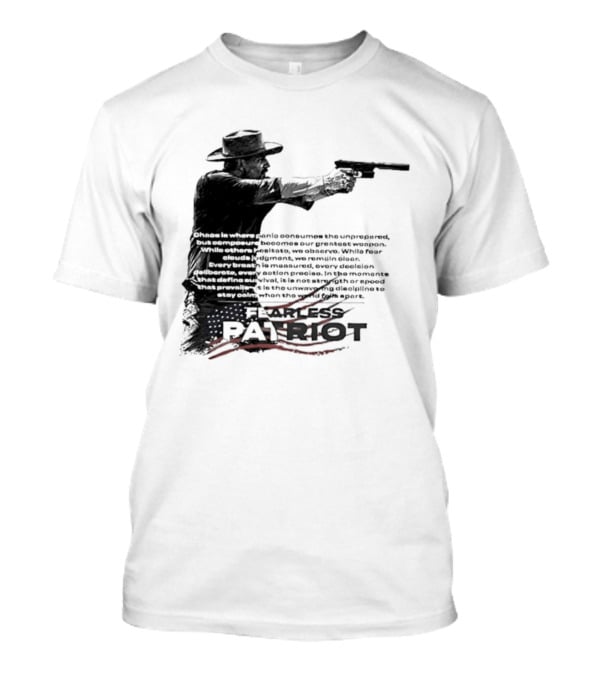 Jordan Salinas Fearless Patriot Hero T-Shirt