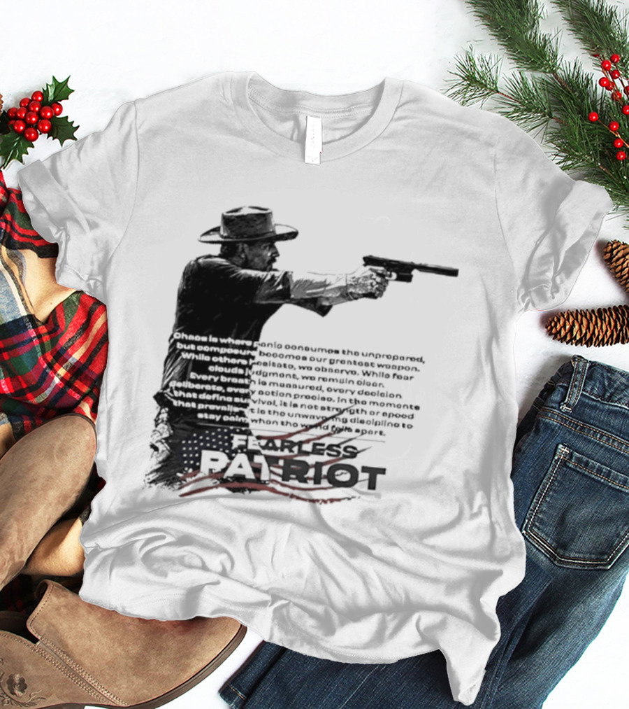 Jordan Salinas Fearless Patriot Hero T-Shirt