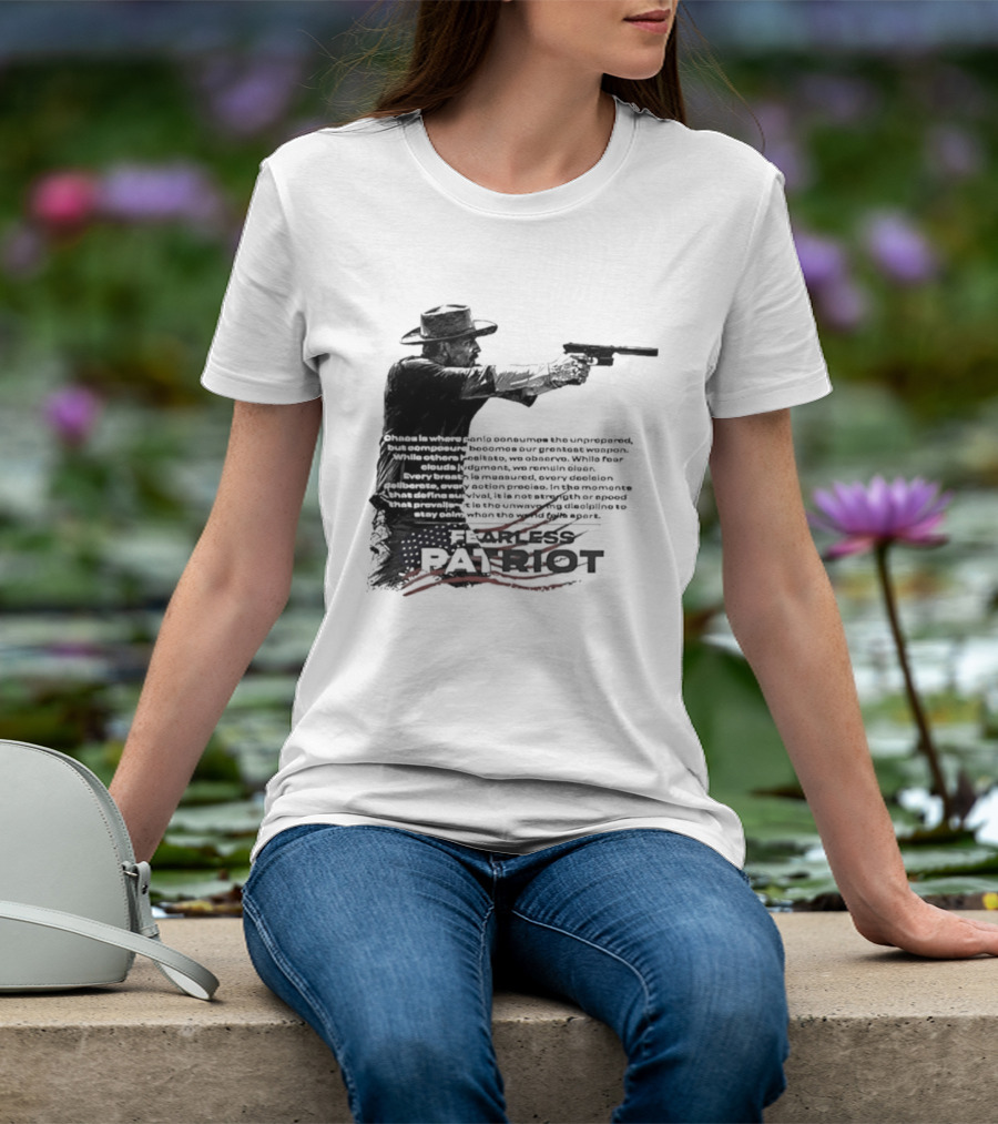 Jordan Salinas Fearless Patriot Hero T-Shirt