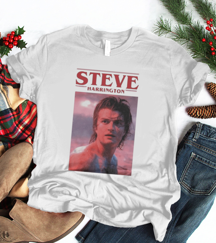 Steve Harrington Vintage Aesthetic Stranger Things Joe Keery T-Shirt